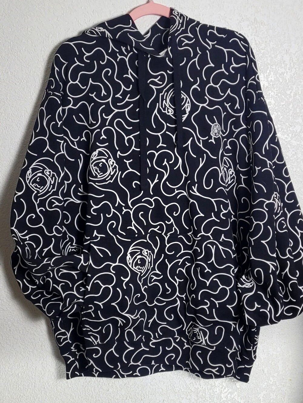 Billionaire Boys Club Cortex Black & White Hoodie MEN'S Oversized Size XXXL